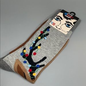 Christmas Socks Reindeer size 7-12